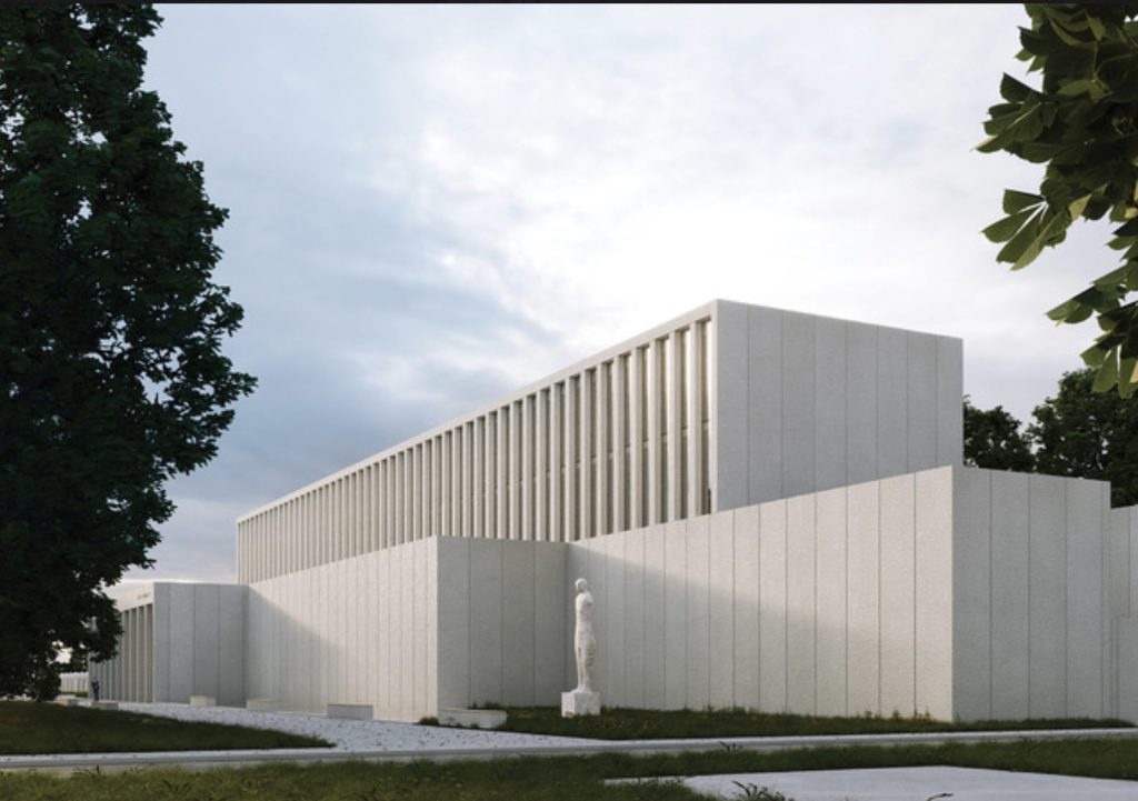 Klaipėdos apygardos teismas ir Regionų apygardos administracinio teismo Klaipėdos rūmai (Kauno g. 8) - Administracinis - vizualizacija