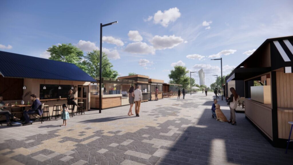 Klaipėdos energijos teritorijos konversija (Danės g. 8) - Administrative, Multi apartment, Office center, Other industrial, Waterside - visualization