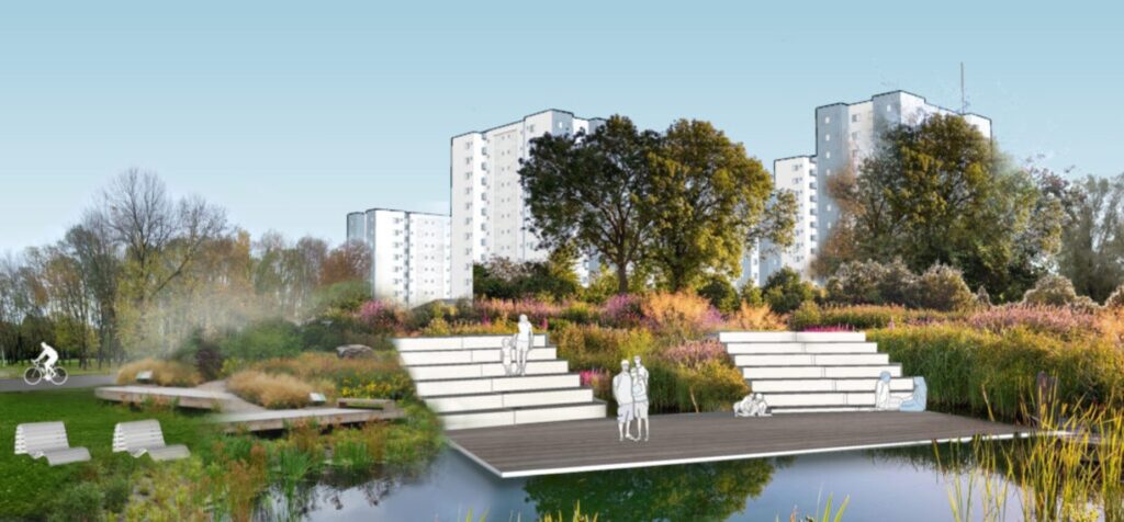 Klaipėdos energijos teritorijos konversija (Danės g. 8) - Administrative, Multi apartment, Office center, Other industrial, Waterside - visualization