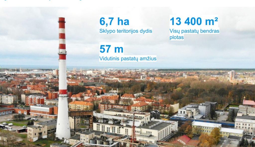 Klaipėdos energijos teritorijos konversija (Danės g. 8) - Administrative, Multi apartment, Office center, Other industrial, Waterside - visualization
