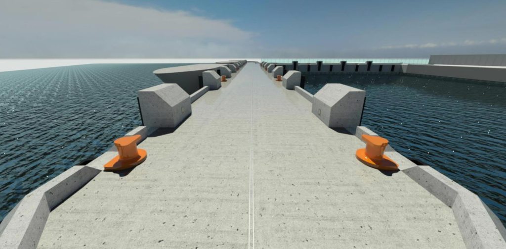 Kopgalio krantinė (Smiltynės g. 2A, 2B) - Port / Harbour, Waterside - visualization