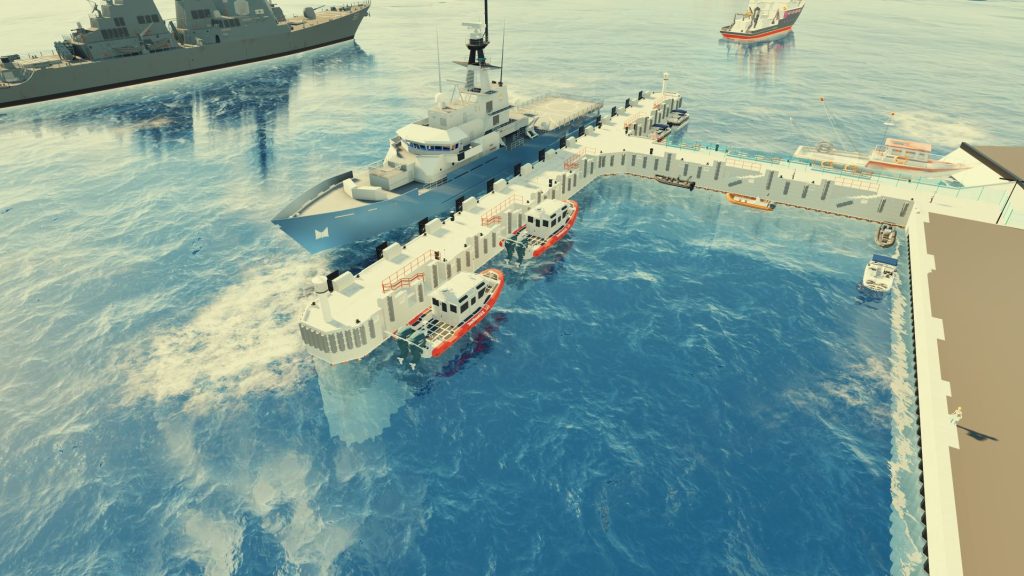 Kopgalio krantinė (Smiltynės g. 2A, 2B) - Port / Harbour, Waterside - visualization