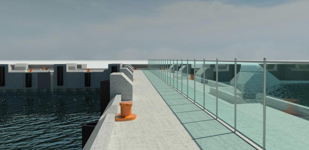 Kopgalio krantinė (Smiltynės g. 2A, 2B) - Port / Harbour, Waterside - visualization