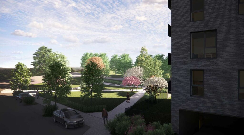 Linkmenų g. 19 skveras (Linkmenų g. 19) - Square - visualization