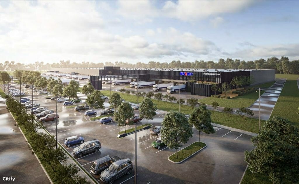 Maxima logistikos centras Zigmantiškių g. 1 (Zigmantiškių g. 1) - Noliktava / Izplatīšanas centrs - vizualizācija