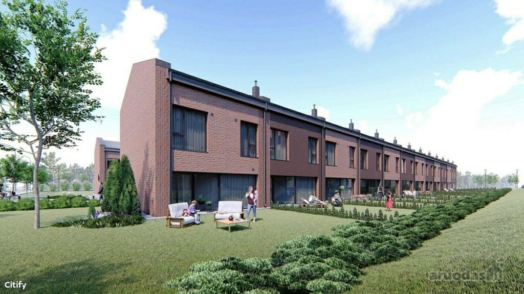 Medeinos g. namai (Medeinos g. 1) - Sublokuoti namai - vizualizacija