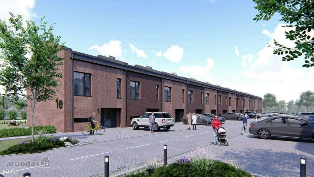 Medeinos g. namai (Medeinos g. 1) - Sublokuoti namai - vizualizacija