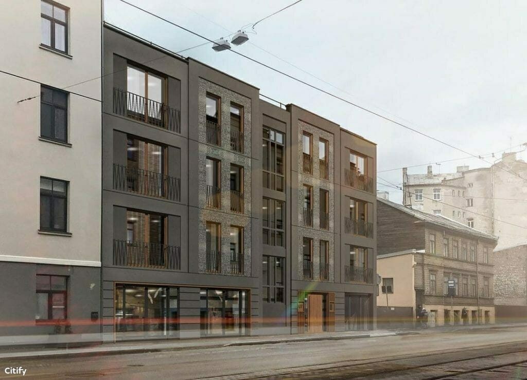 Miera 107 (Miera iela 107) - Multi apartment, Other commercial - visualization