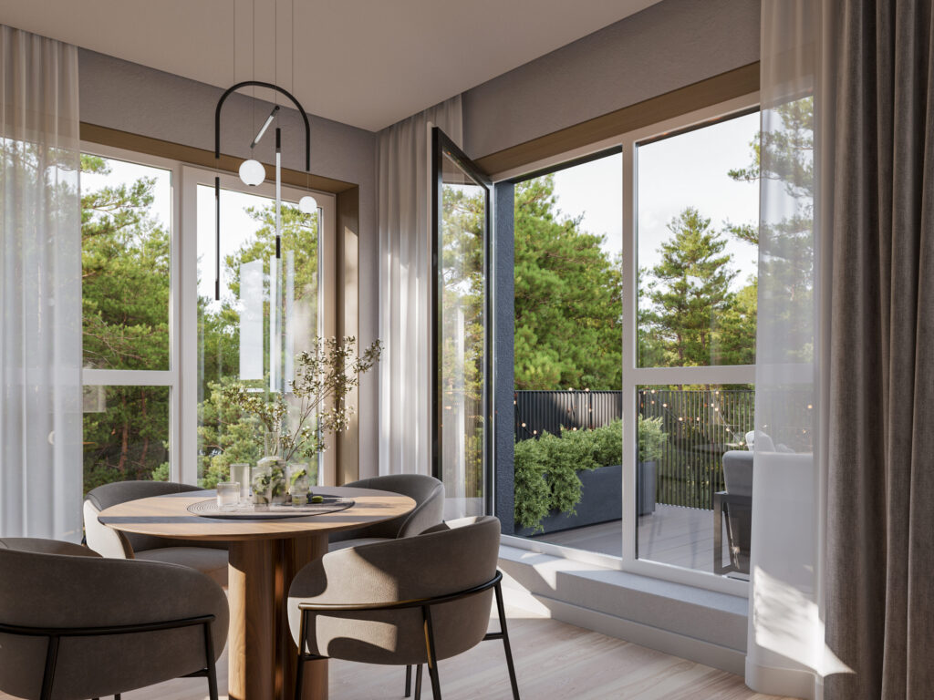 Jorai (Mokslininkų g. 11B) - Multi apartment - visualization