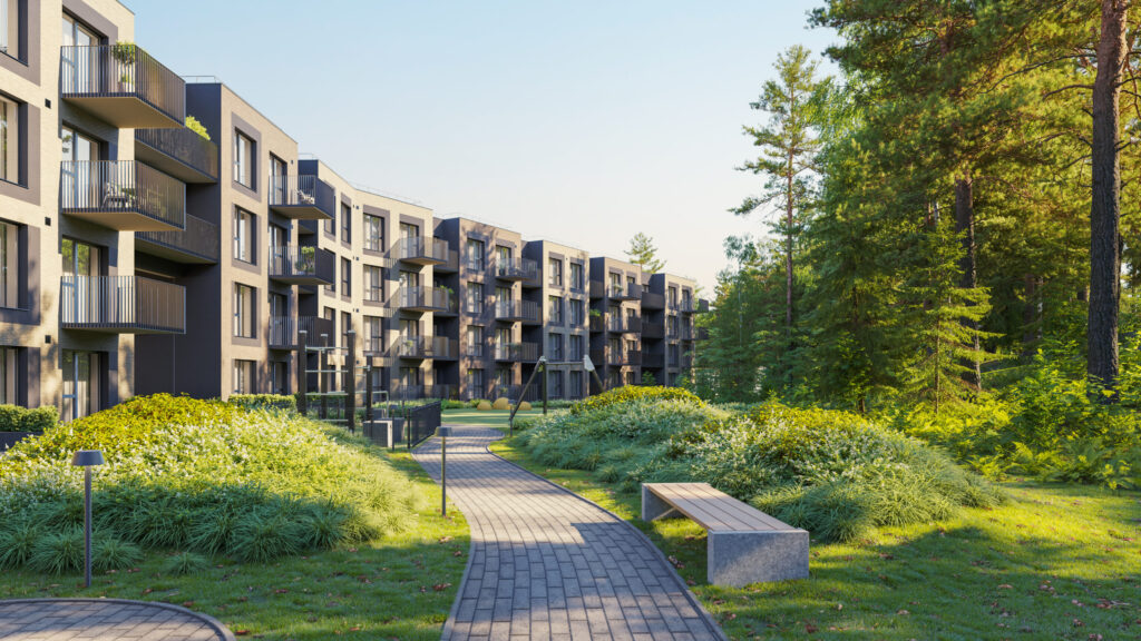 Jorai (Mokslininkų g. 11B) - Multi apartment - visualization