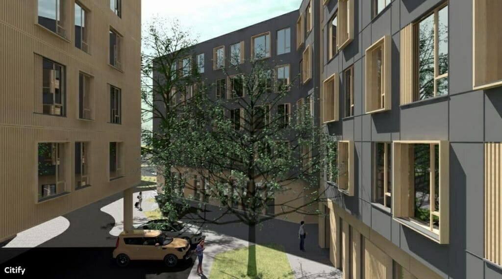 Mūkusalas iela 43 (Mūkusalas iela 43) - Multi apartment - visualization