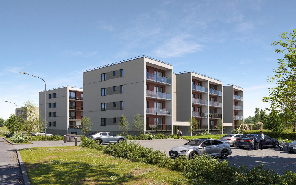 Elzė 2 etapas (Duburio g. 6) - Daugiabutis - vizualizacija