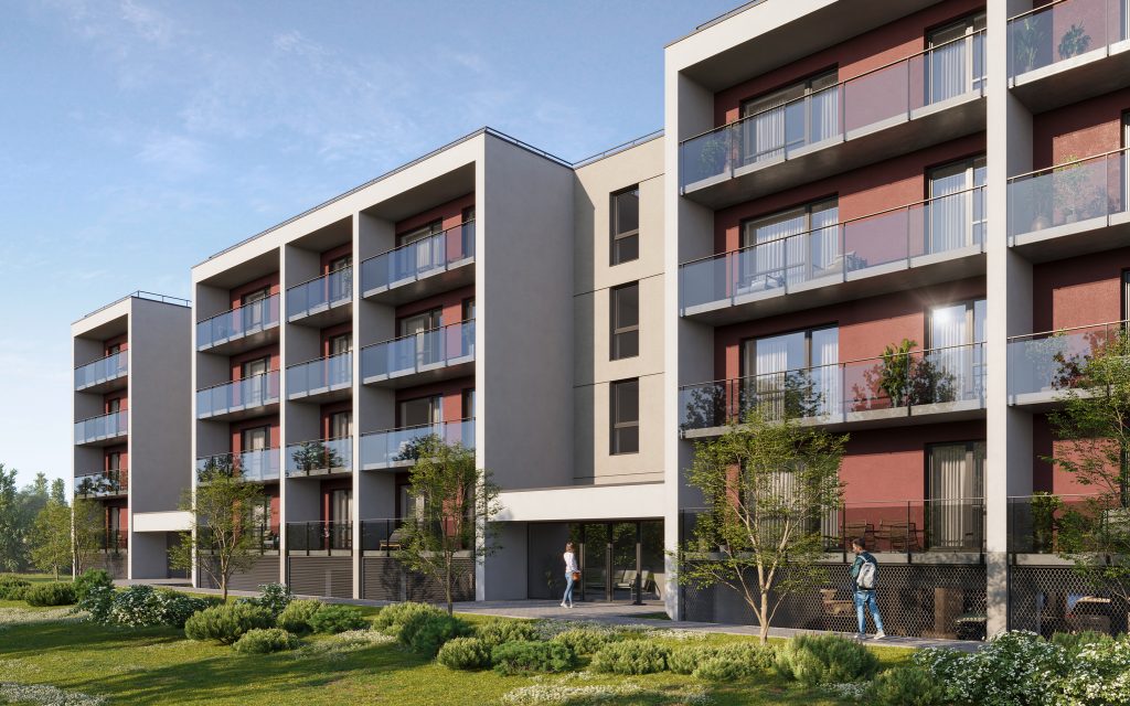 Elzė 2 etapas (Duburio g. 6) - Daugiabutis - vizualizacija