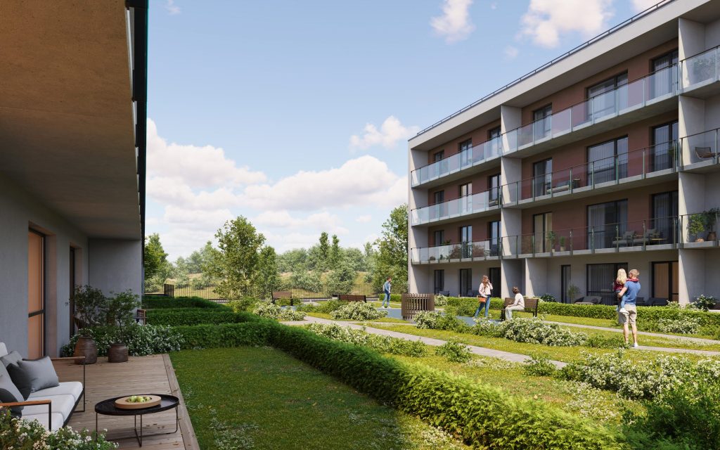 Elzė 2 etapas (Duburio g. 6) - Daugiabutis - vizualizacija