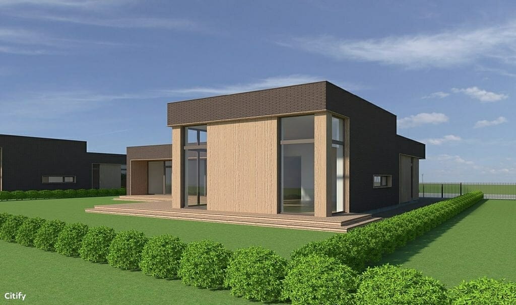 Norkų g. 7, 9, 11, 13 (Norkų g. 7, 9, 11, 13) - Private house community - visualization