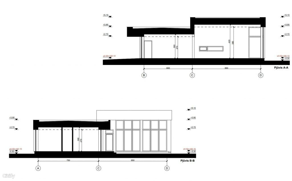 Norkų g. 7, 9, 11, 13 (Norkų g. 7, 9, 11, 13) - Private house community - visualization