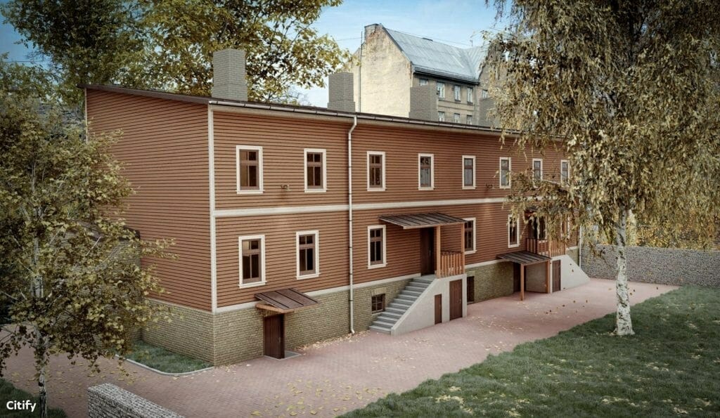 Pļavas apartamenti (Pļavas iela 4) - Multi apartment - visualization