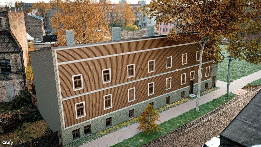 Pļavas apartamenti (Pļavas iela 4) - Multi apartment - visualization