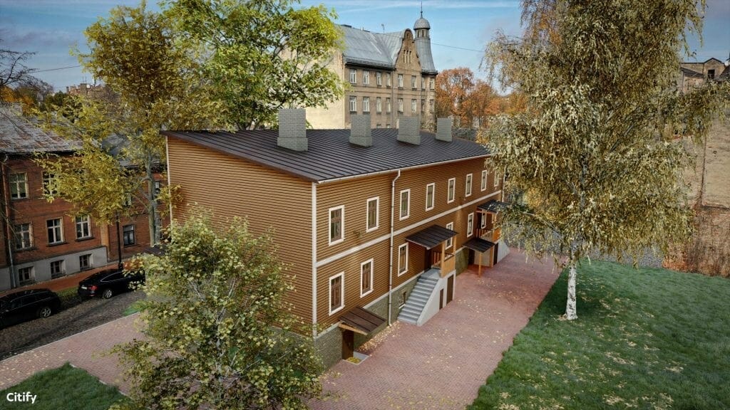 Pļavas apartamenti (Pļavas iela 4) - Multi apartment - visualization