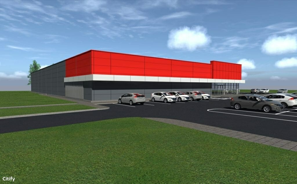 Rimi Žirgų g. 24 (Žirgų g. 24) - Shopping center - visualization