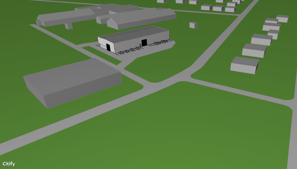 Romainių g. 71 (Romainių g. 71) - Noliktava / Izplatīšanas centrs - vizualizācija