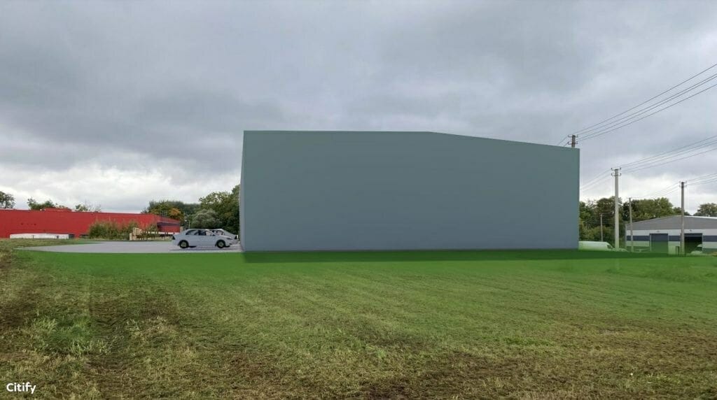 Romainių g. 71 (Romainių g. 71) - Noliktava / Izplatīšanas centrs - vizualizācija