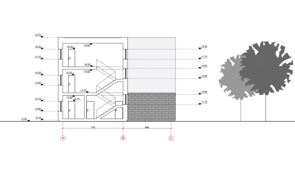 Rukainių g. 96 (Rukainių g. 96) - Multi apartment - visualization