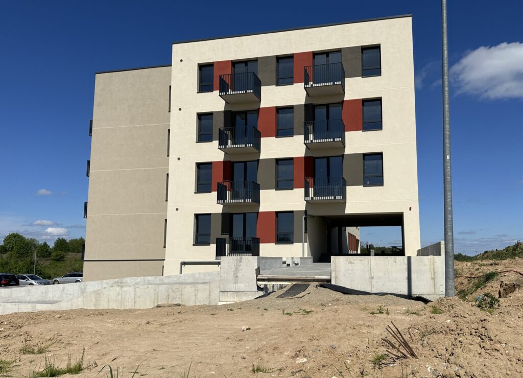 Naujasis Antakalnis (Duburio namas) (Duburio g. 4) - Multi apartment - construction photos