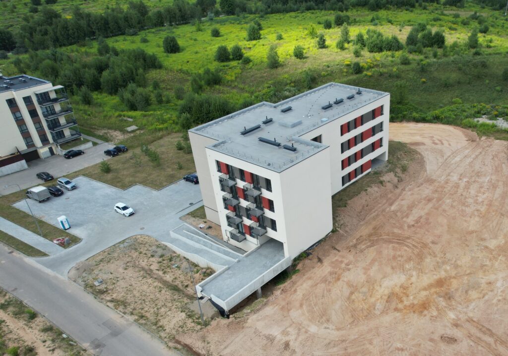 Naujasis Antakalnis (Duburio namas) (Duburio g. 4) - Multi apartment - construction photos