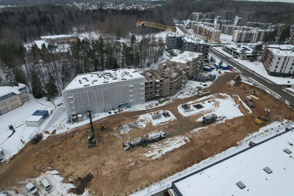 LIDL Bajorų kel. 6 (Bajorų kel. 6) - Verslo centras, Prekybos centras - statybų nuotraukos