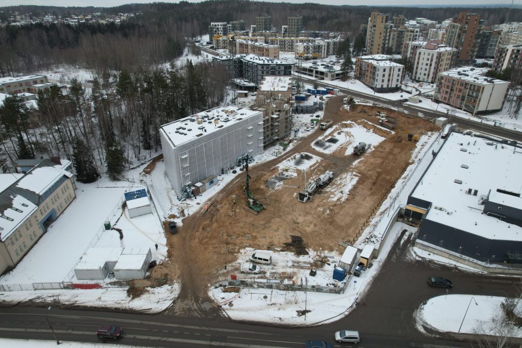 LIDL Bajorų kel. 6 (Bajorų kel. 6) - Verslo centras, Prekybos centras - statybų nuotraukos