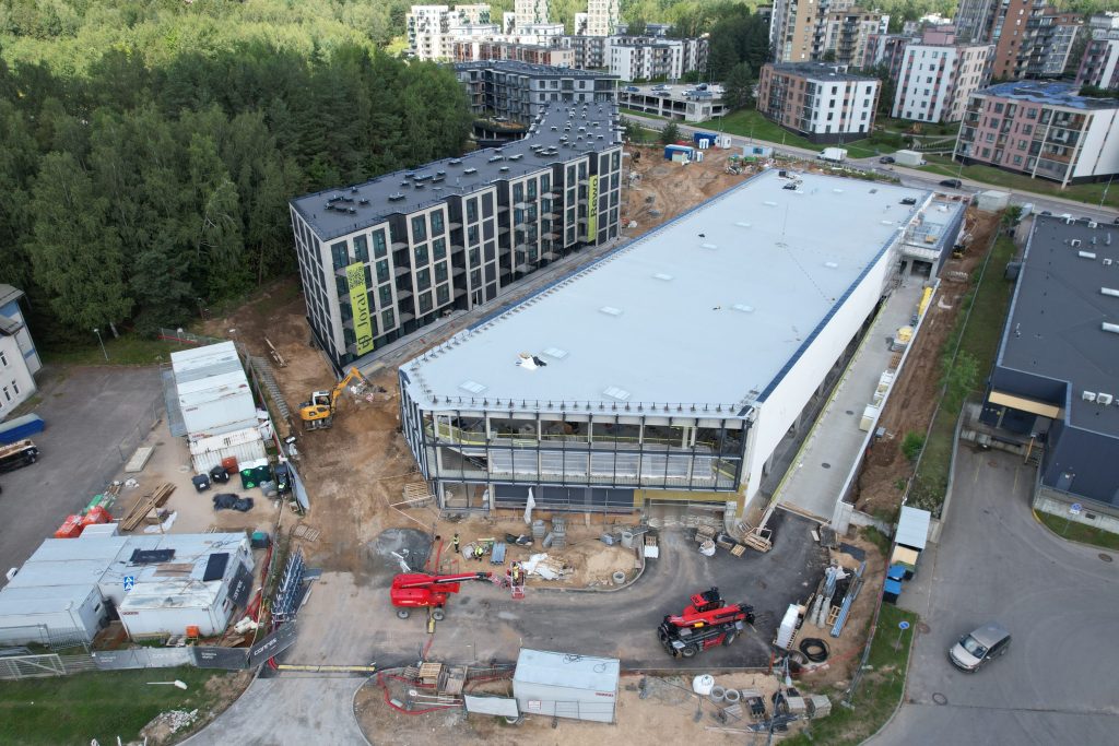 LIDL Bajorų kel. 6 (Bajorų kel. 6) - Verslo centras, Prekybos centras - statybų nuotraukos