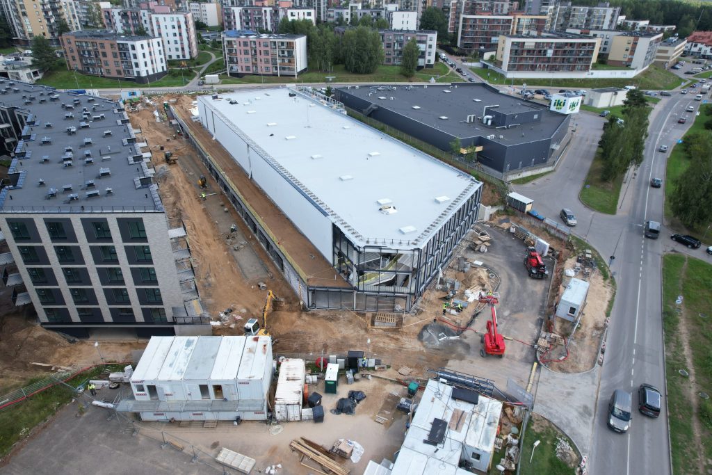 LIDL Bajorų kel. 6 (Bajorų kel. 6) - Verslo centras, Prekybos centras - statybų nuotraukos