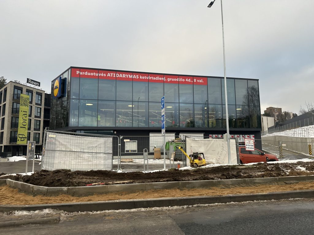 LIDL Bajorų kel. 6 (Bajorų kel. 6) - Verslo centras, Prekybos centras - statybų nuotraukos