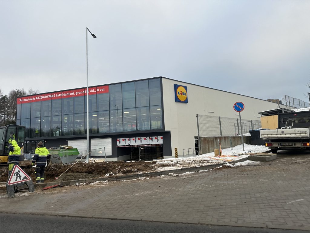 LIDL Bajorų kel. 6 (Bajorų kel. 6) - Verslo centras, Prekybos centras - statybų nuotraukos
