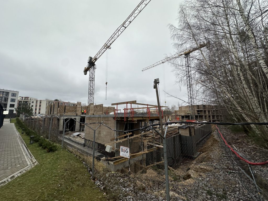 Jorai (Mokslininkų g. 11B) - Multi apartment - construction photos