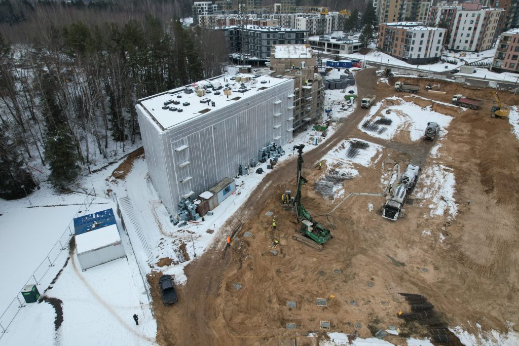 Jorai (Mokslininkų g. 11B) - Multi apartment - construction photos