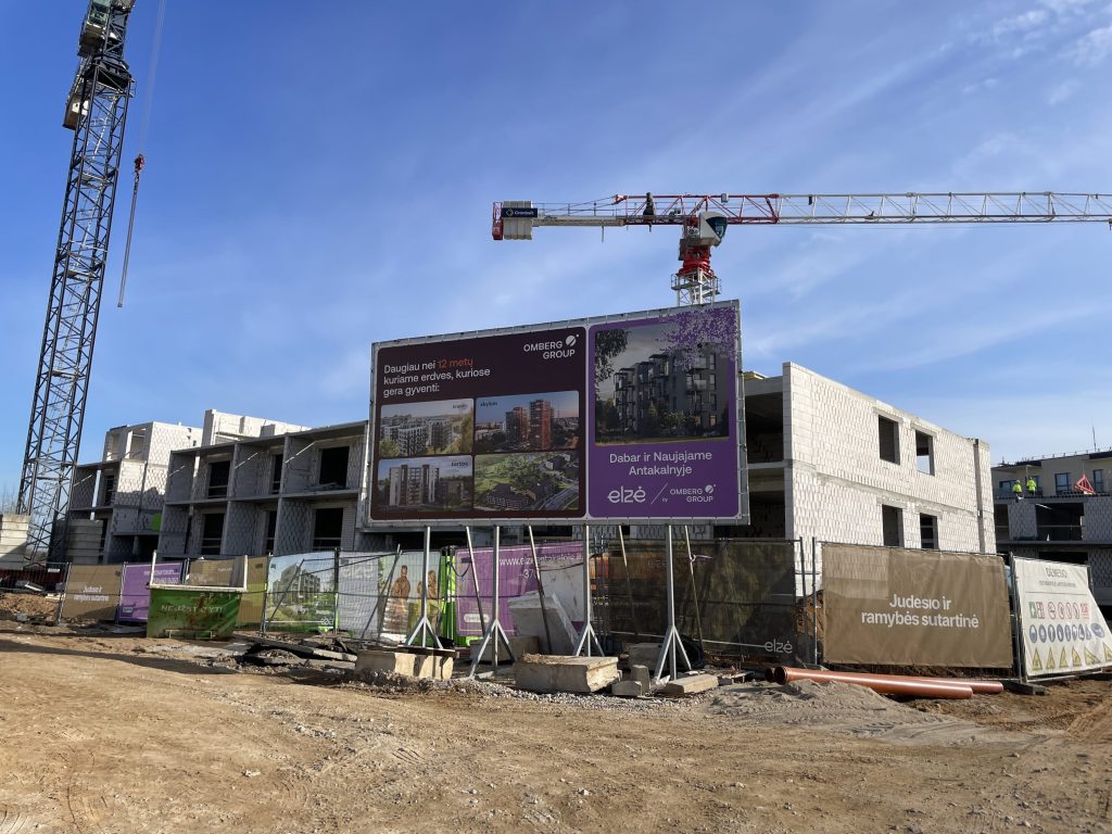 Elzė 2 etapas (Duburio g. 6) - Daugiabutis - statybų nuotraukos
