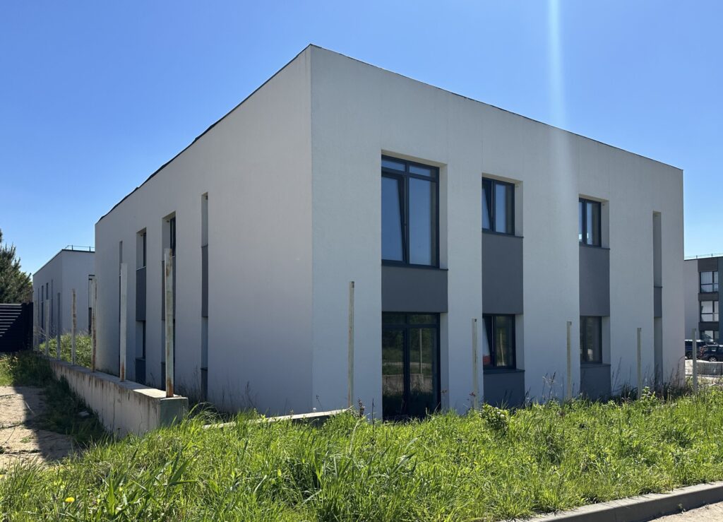 Naujasis Antakalnis Taurijos g. 45, 47, 49, 51, 53, 55 (Taurijos g. 45, 47, 49, 51, 53, 55) - Row housing - construction photos