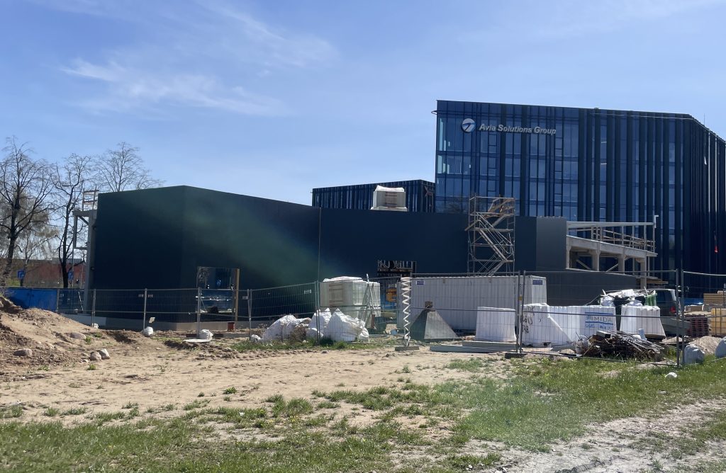 Sklandytojai (Sklandytojų g. 1) - Prekybos centras - statybų nuotraukos