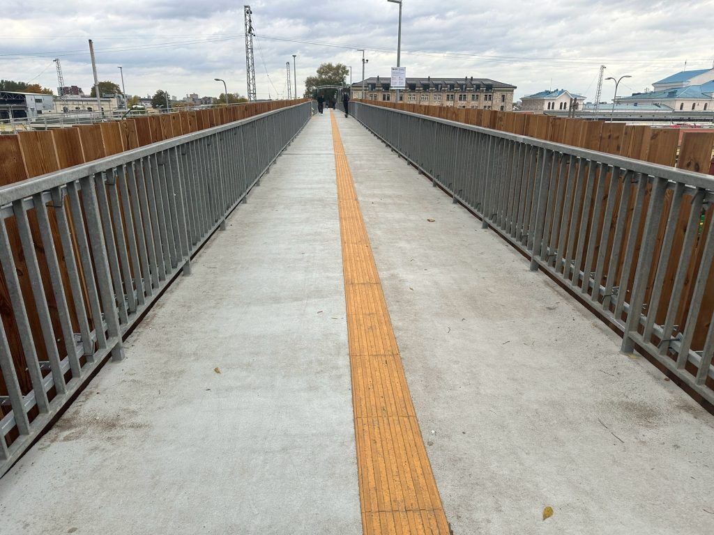 Stoties pėsčiųjų viadukas (Geležinkelio g.) - Sild - ehituse fotod