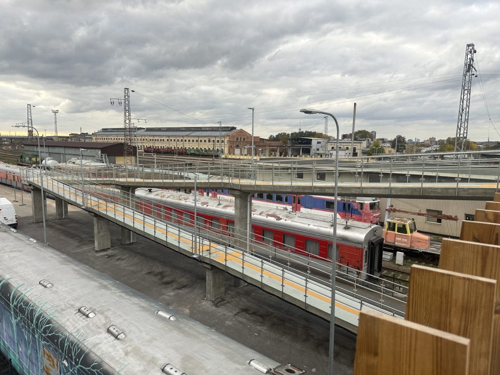 Stoties pėsčiųjų viadukas (Geležinkelio g.) - Sild - ehituse fotod