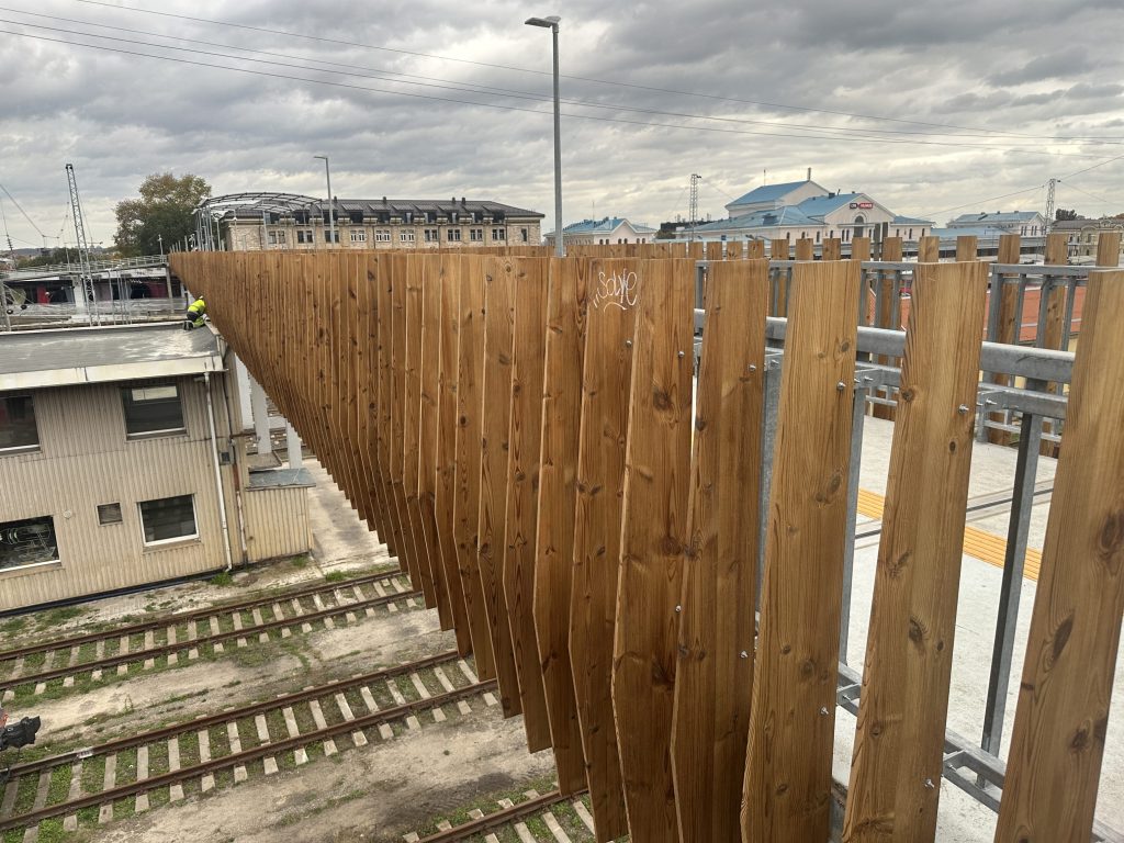 Stoties pėsčiųjų viadukas (Geležinkelio g.) - Sild - ehituse fotod