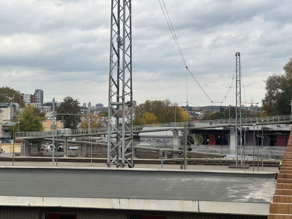 Stoties pėsčiųjų viadukas (Geležinkelio g.) - Sild - ehituse fotod