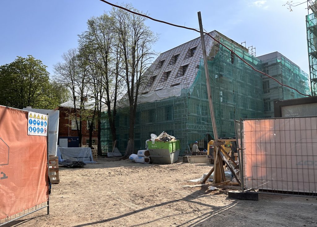 ŠANCAI (A. Juozapavičiaus pr. 17B) - Multi apartment - construction photos