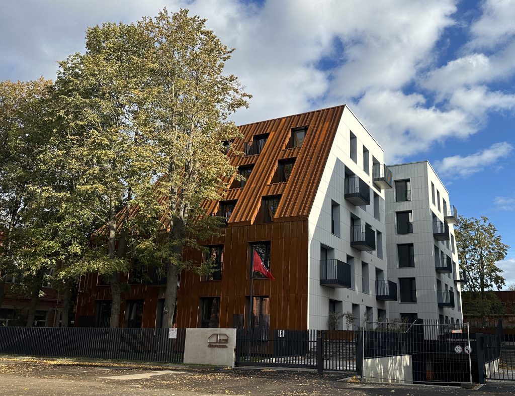 ŠANCAI (A. Juozapavičiaus pr. 17B) - Multi apartment - construction photos