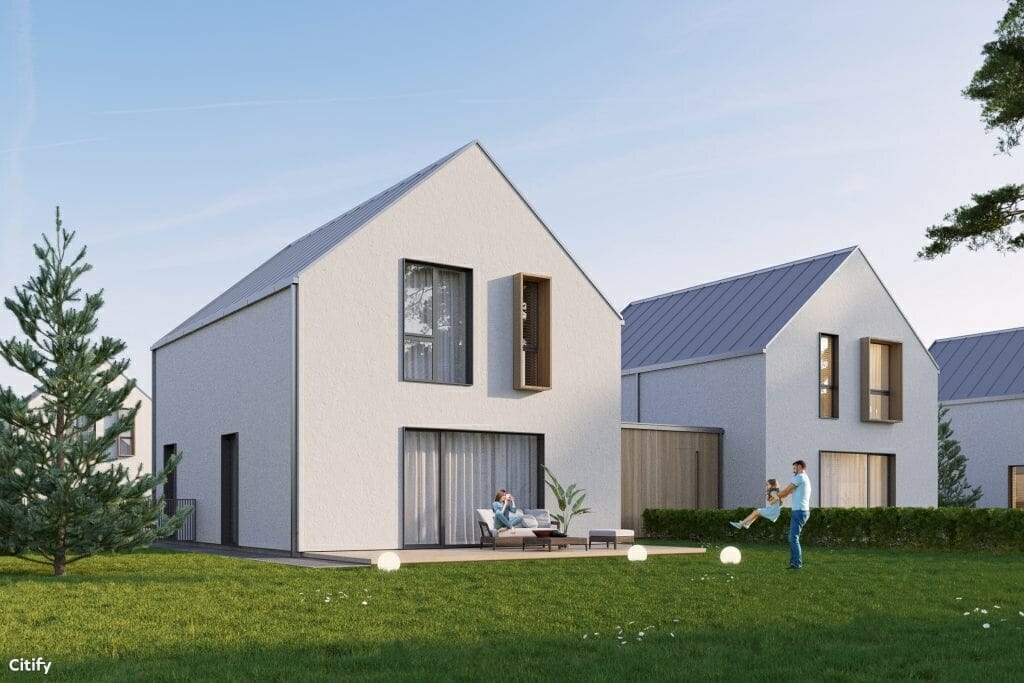 Švedų pievos (Pikutiškių g. 29F, 29G, 29H, 29K, 29J, 29I, 29L, 29M, 29N, 29L, 29R, 29P, 29O) - Private house community - visualization