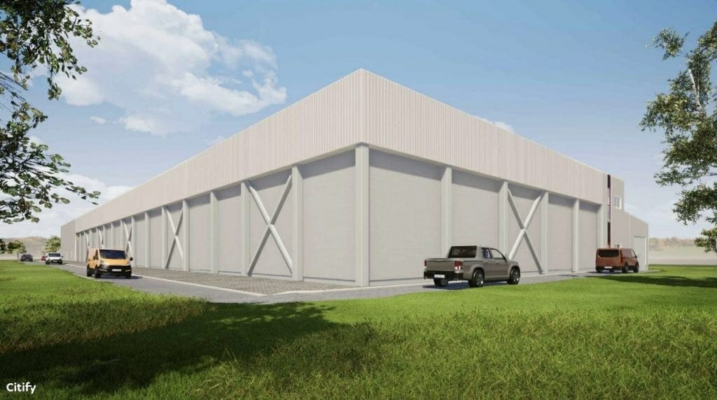 Taikos pr. 106A (Taikos pr. 106A) - Warehouse / Distribution center - visualization