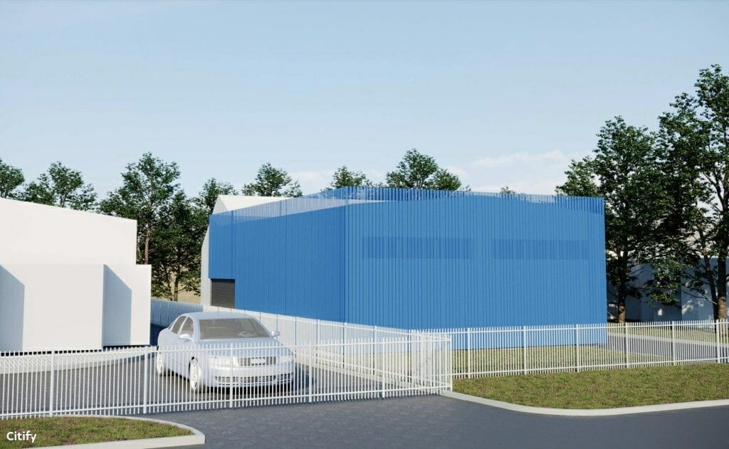 Ugniagesių g. 1 (Ugniagesių g. 1) - Warehouse / Distribution center - visualization