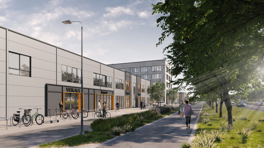 StokOfiss U34 (Ulbrokas iela 34) - Office center, Stock office / Flex space - visualization